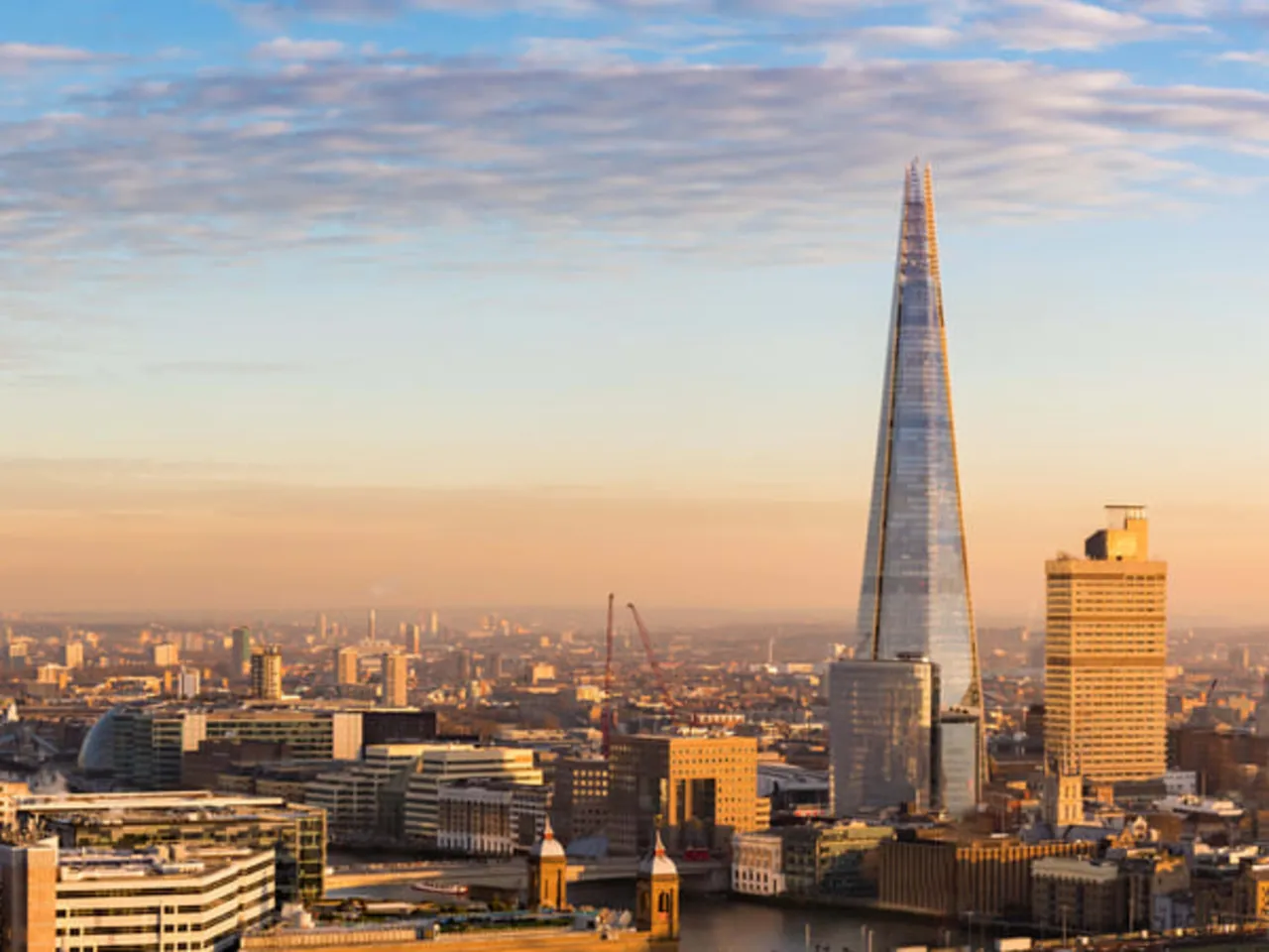 Panorami Londra The Shard London Eye Sky Garden