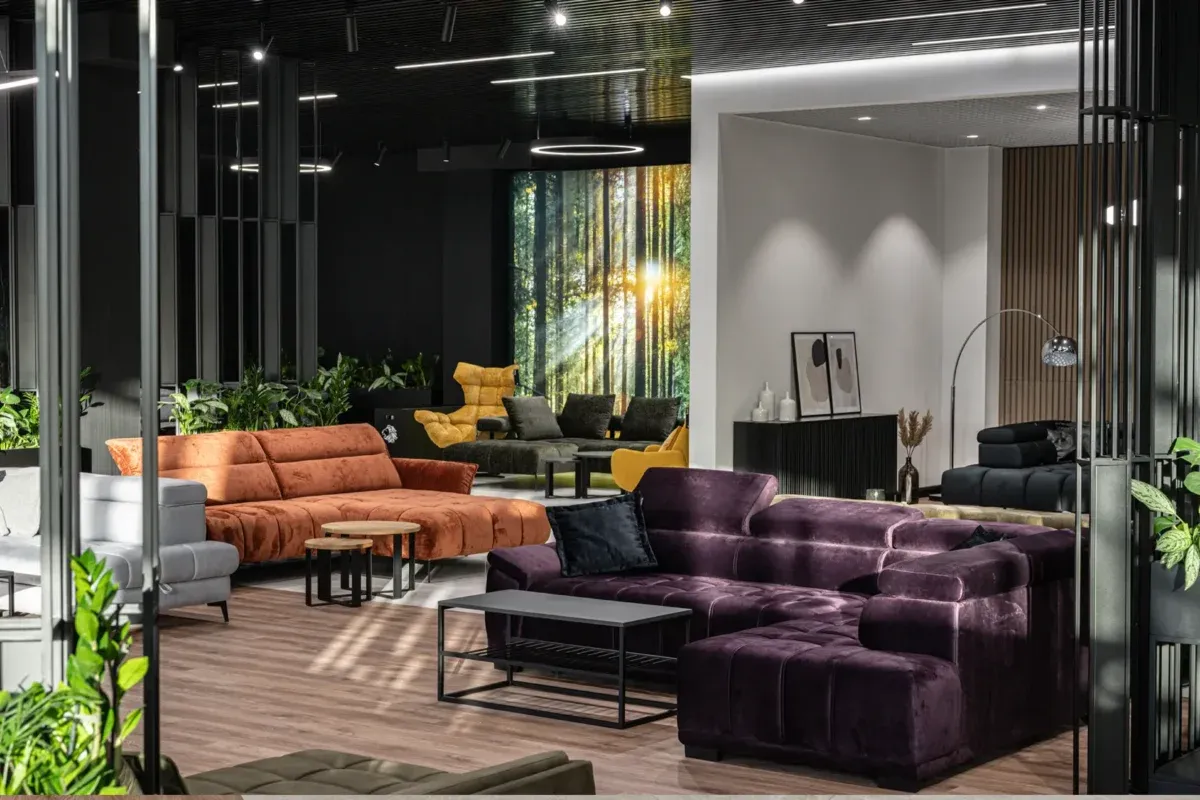 salon meblowy Wersal aranżacja