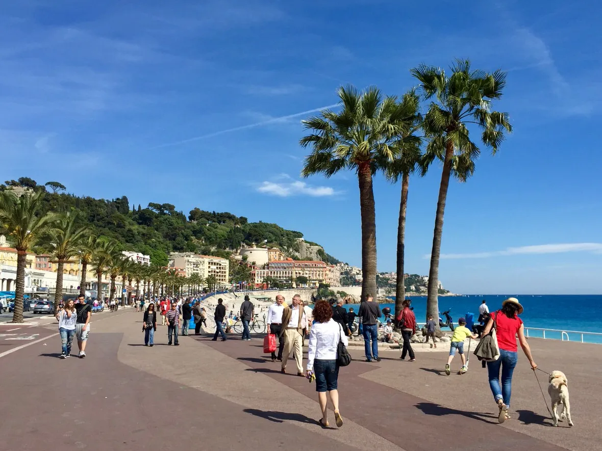Promenade des Anglais Nice France