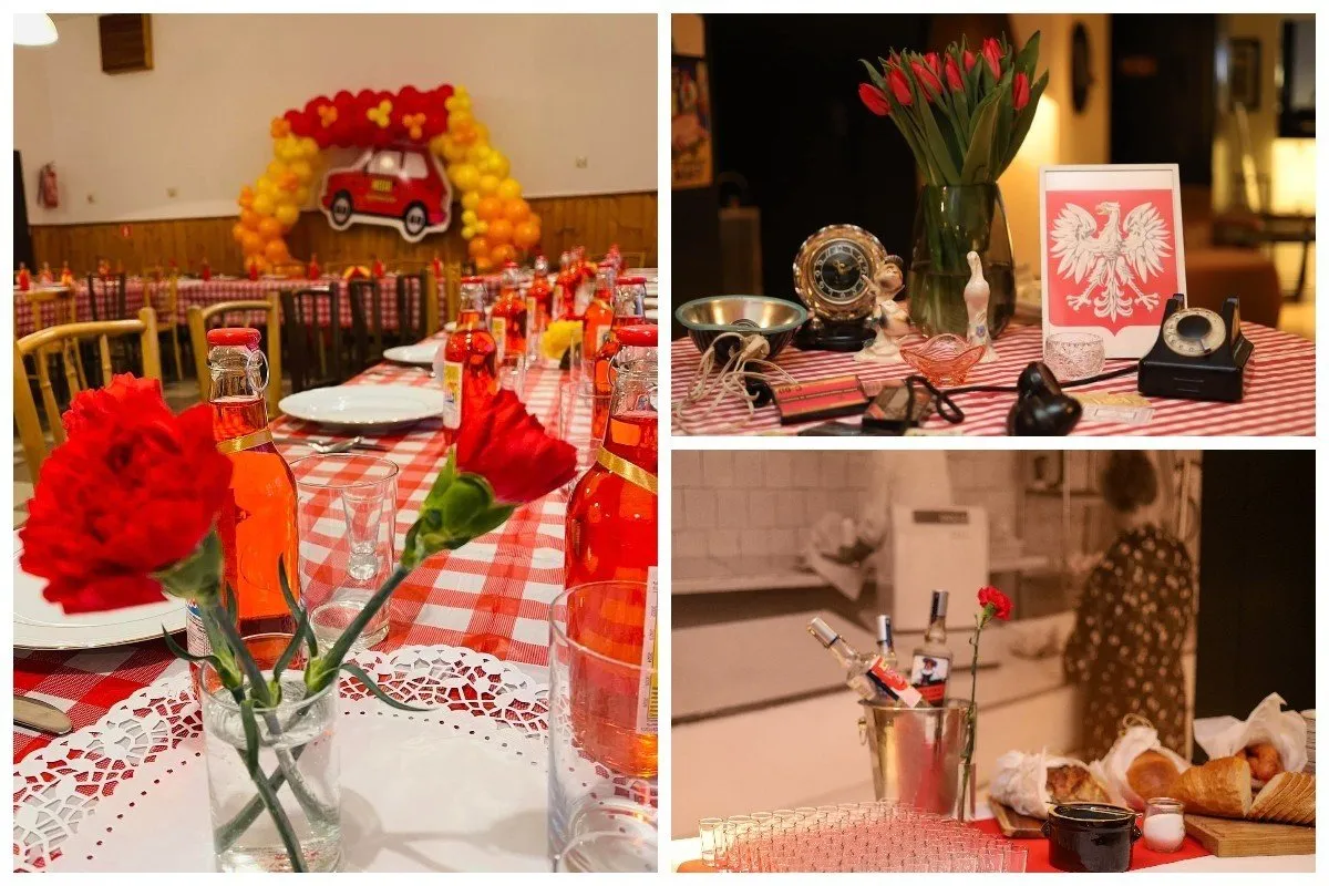 Kartki na mięso PRL, goździki musztardówki