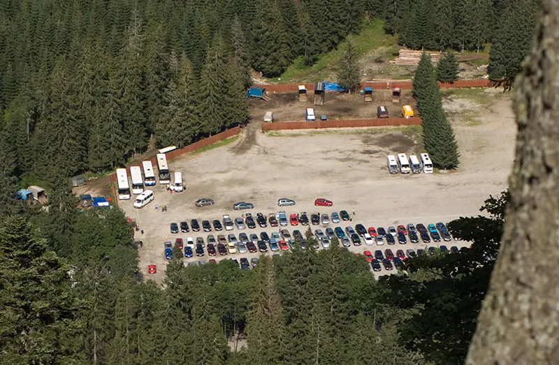 parking Palenica Białczańska kamper