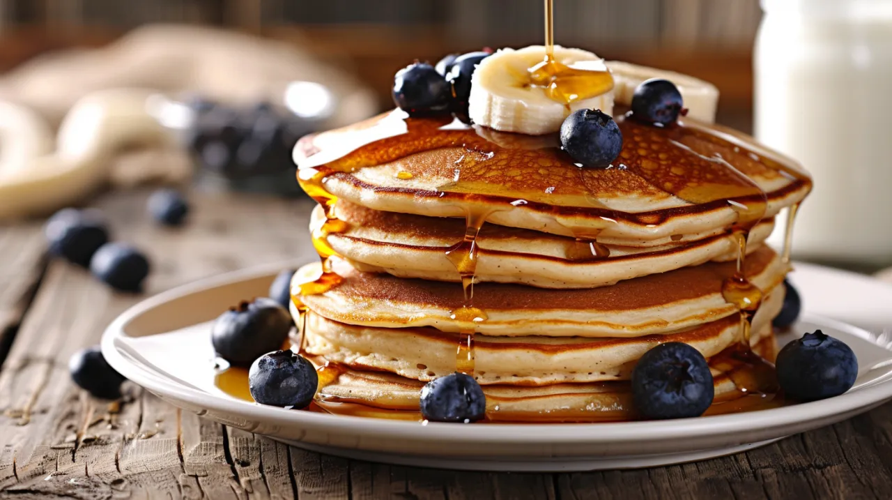 Zdjęcie Protein pancakes przepis: Najlepsze pancakes proteinowe na śniadanie