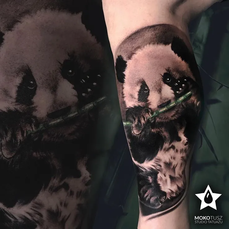 Zdjęcie Tatuaż panda znaczenie - odkryj głębokie symbole i ich znaczenie
