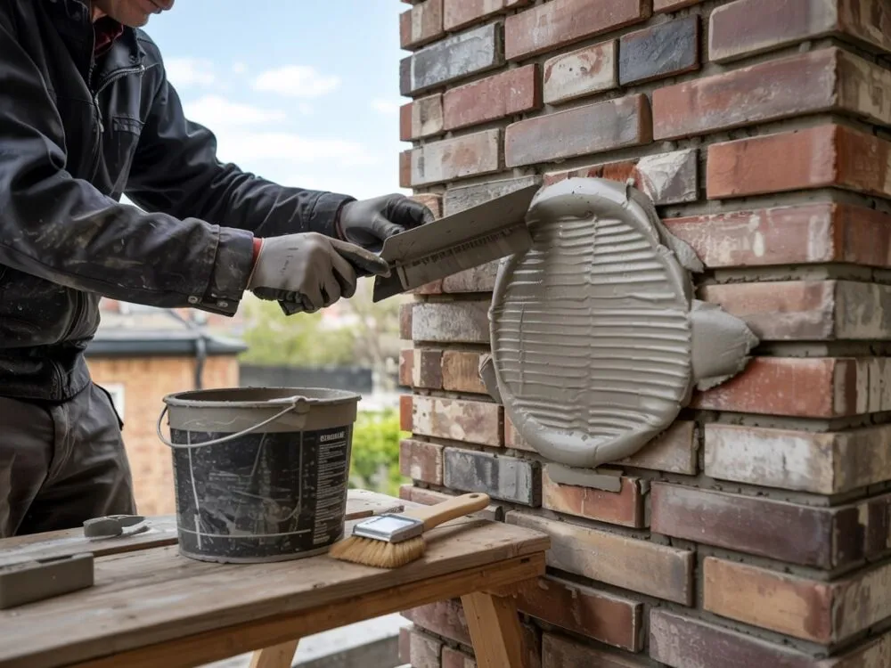 Zdjęcie Czym załatać dziurę w elewacji, aby uniknąć kosztownych napraw?