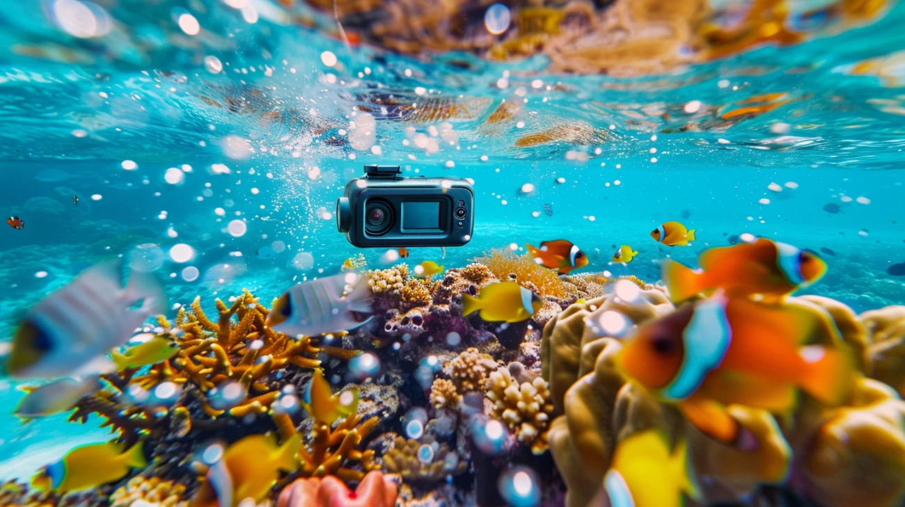 Zdjęcie Wodoszczelna Obudowa GoPro: Jak Filmować pod Wodą?