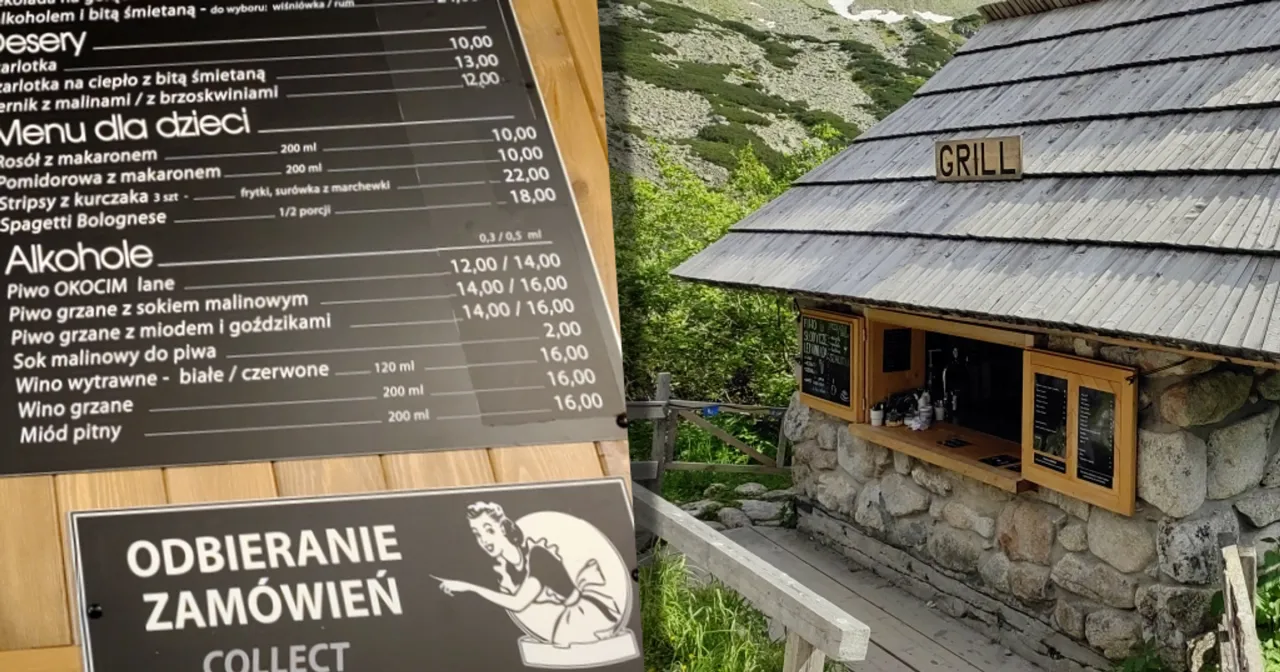 Zdjęcie Menu schroniska w Dolinie Chochołowskiej: aktualne ceny dań i lista potraw