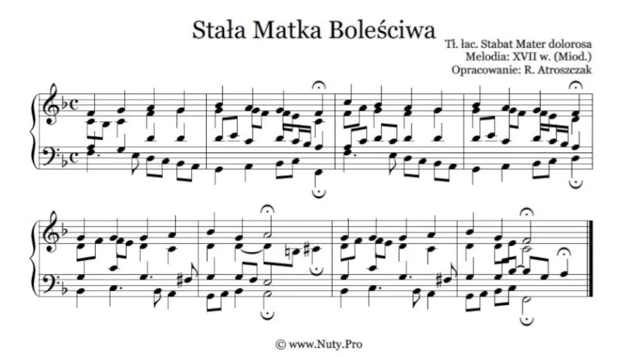 Zdjęcie Podkład muzyczny do matki, która pod krzyżem stała - emocjonalna wersja