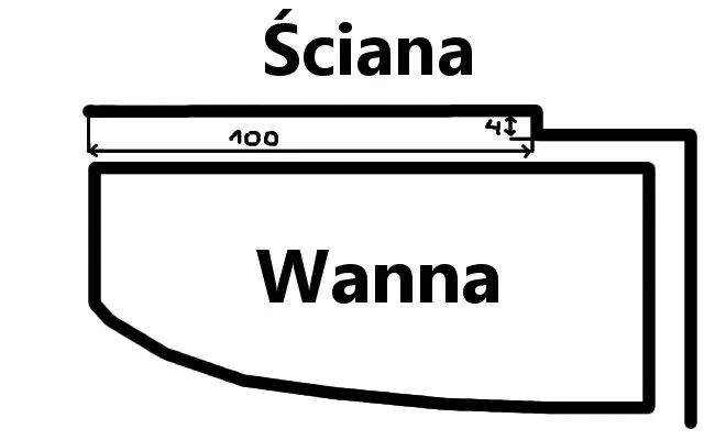 Zdjęcie Czym wypełnić przestrzeń między wanną a ścianą, aby uniknąć pleśni?