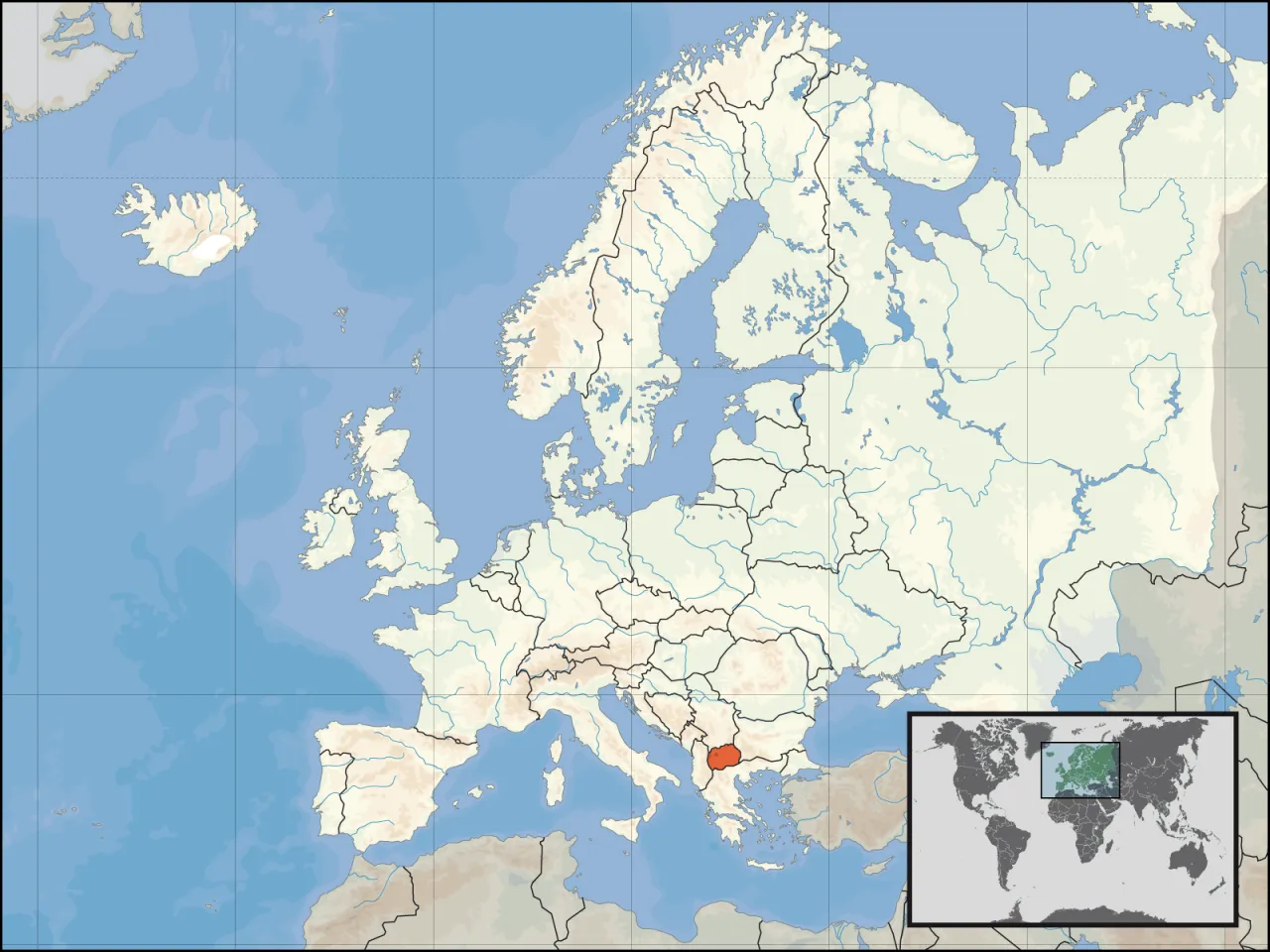 Zdjęcie Gdzie leży Macedonia na mapie? Odkryj jej lokalizację w Europie