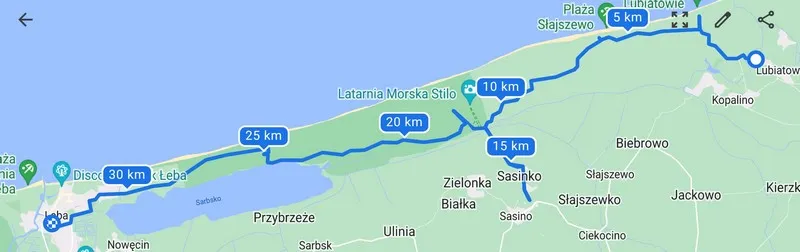 Zdjęcie Najpiękniejsze trasy rowerowe w Łebie: poznaj 4 malownicze szlaki