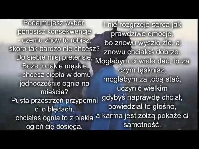 Zdjęcie Tekst piosenki Kaen Kim jestem - odkryj emocje i znaczenie
