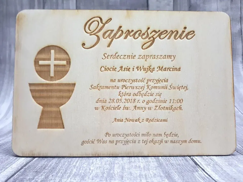 Zdjęcie Jak wypełnić zaproszenie na komunię – uniknij najczęstszych błędów