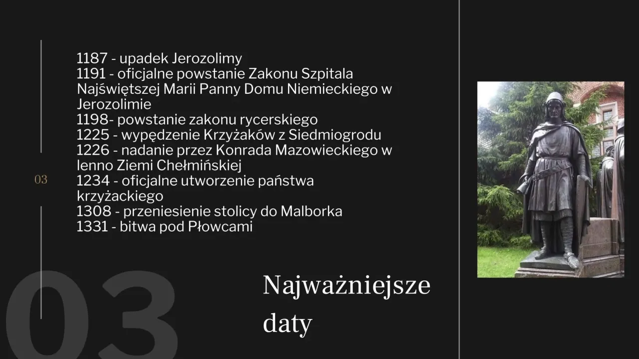 Zdjęcie Gdzie powstał zakon krzyżacki? Odkryj fascynującą historię jego początków