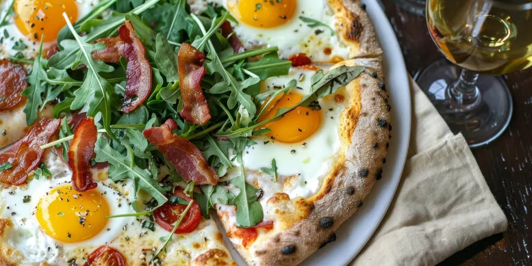 Zdjęcie Kiedy wbić jajko na pizzę z jajkiem, by osiągnąć idealny efekt?