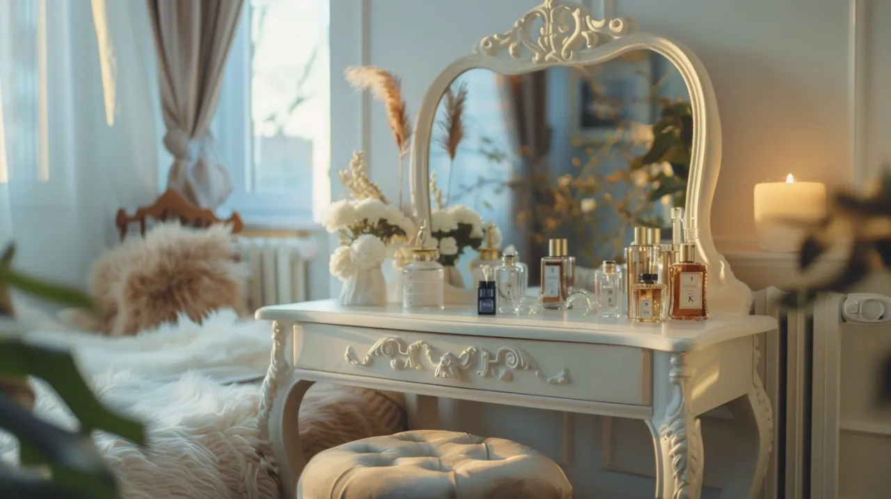 Zdjęcie Komoda toaletka – Elegancja i wygoda: jak stworzyć stylową przestrzeń?