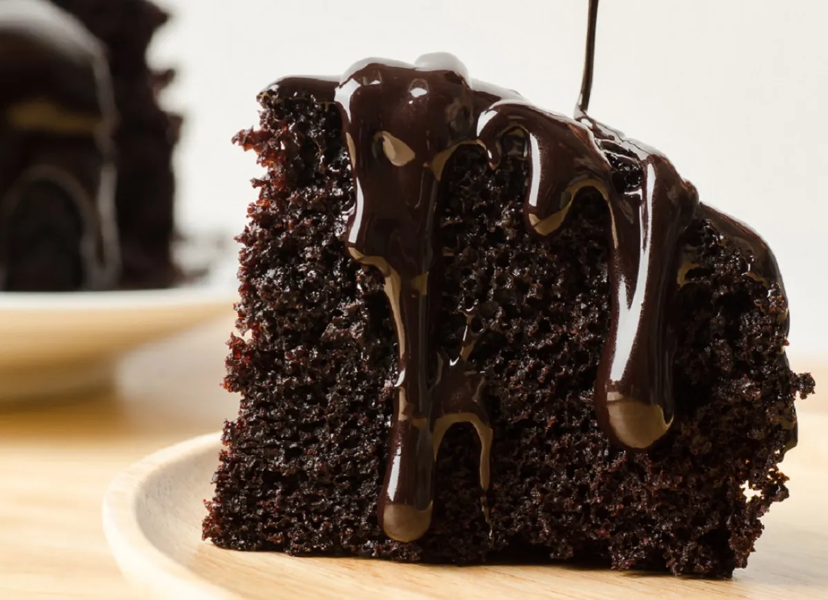 wilgotne ciasto czekoladowe z garnka