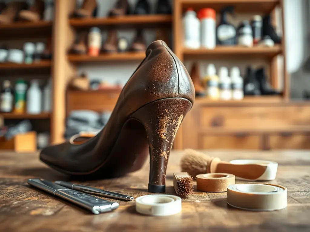 r&oacute;żne rodzaje uszkodzeń obcas&oacute;w