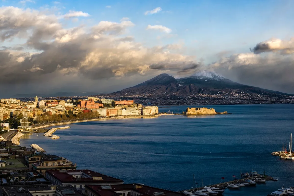 Panorama Golfo di Napoli da Castel Sant'Elmo