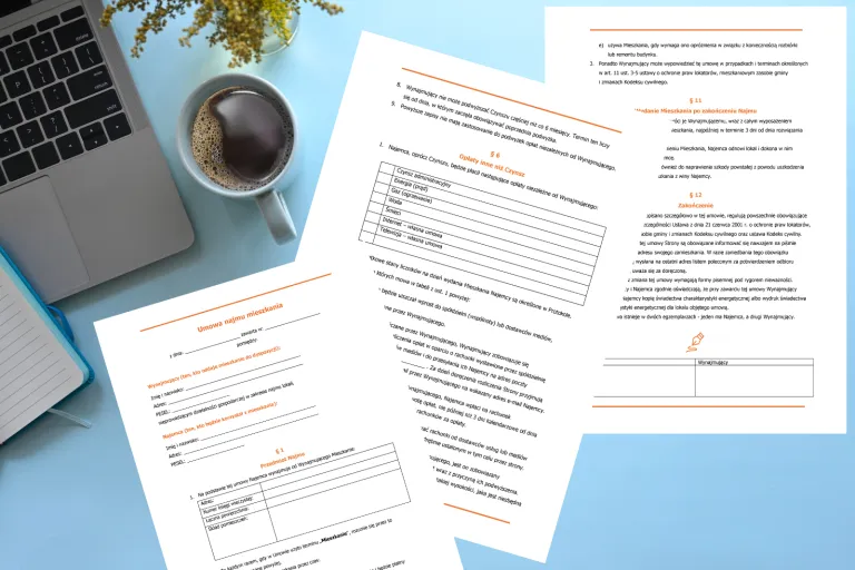 umowa z fotografem dokument