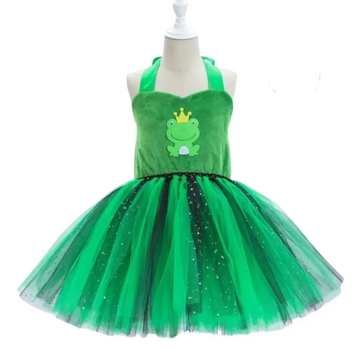 strój żaby dziewczynka tiul