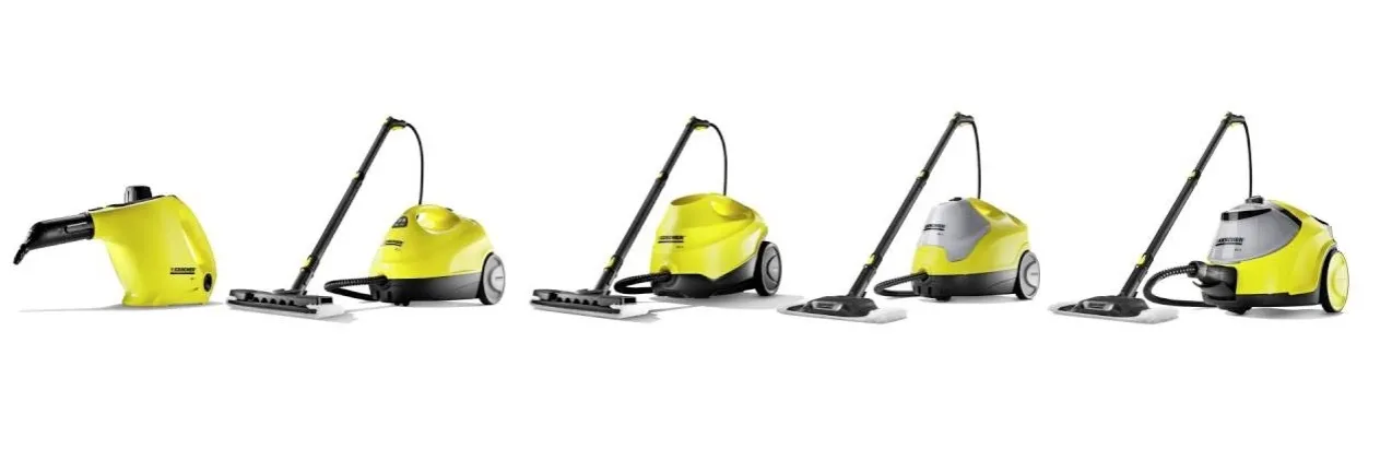 Porównanie modeli parownic Kärcher SC2 SC3 SC4