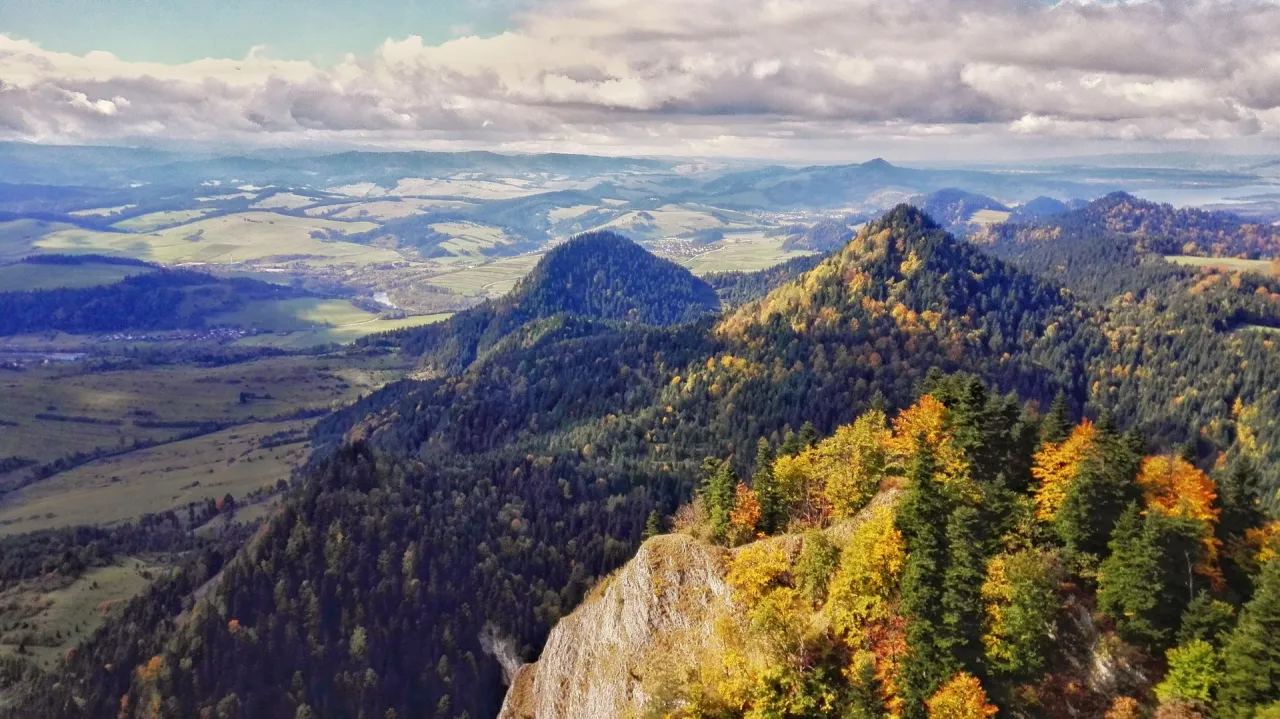 Pieniny Trzy Korony widok