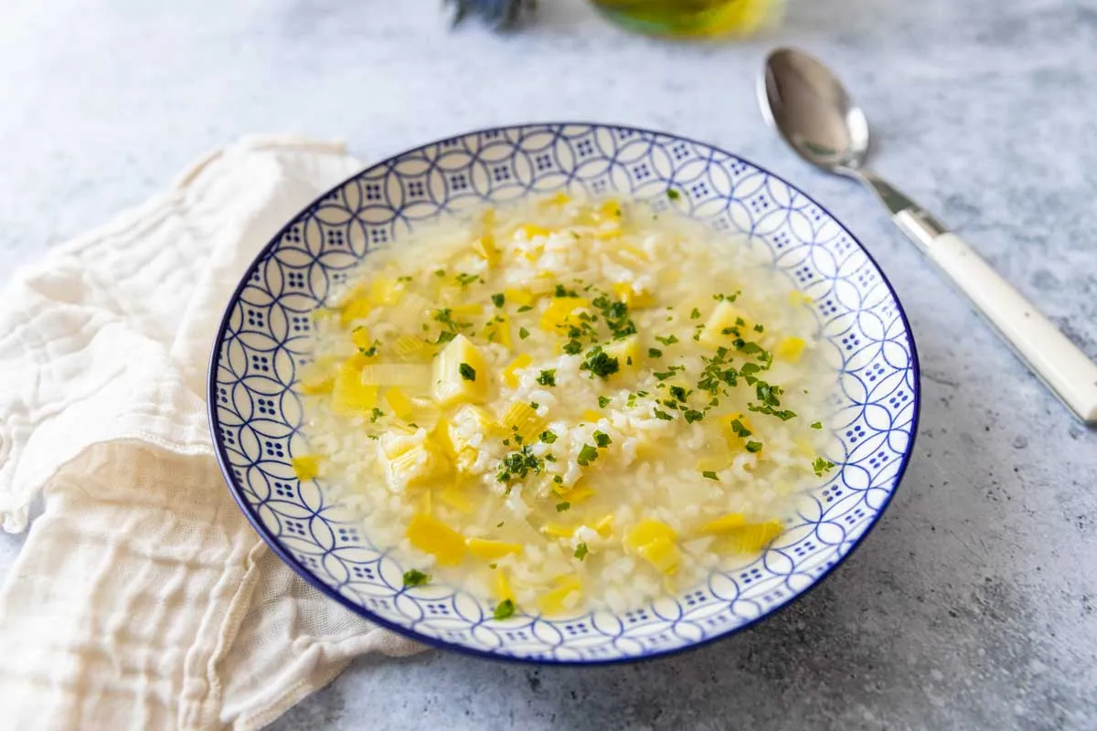 Soupe poireaux pommes de terre Cookeo étapes