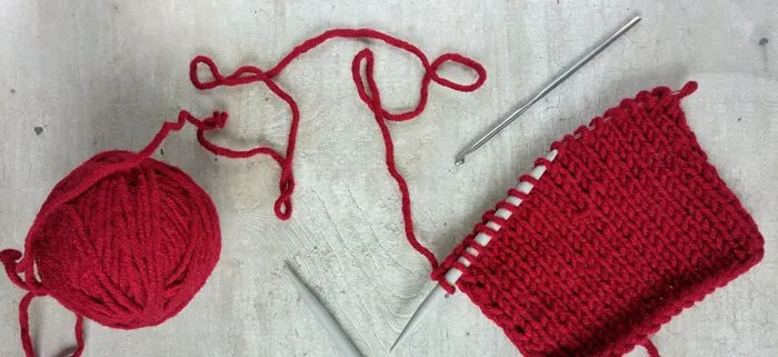 narzędzia do skracania swetra na drutach