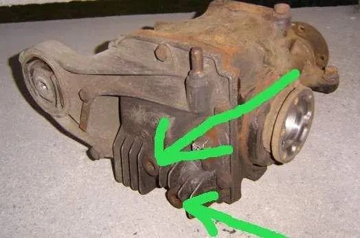 wymiana oleju dyferencjał BMW E36 Compact