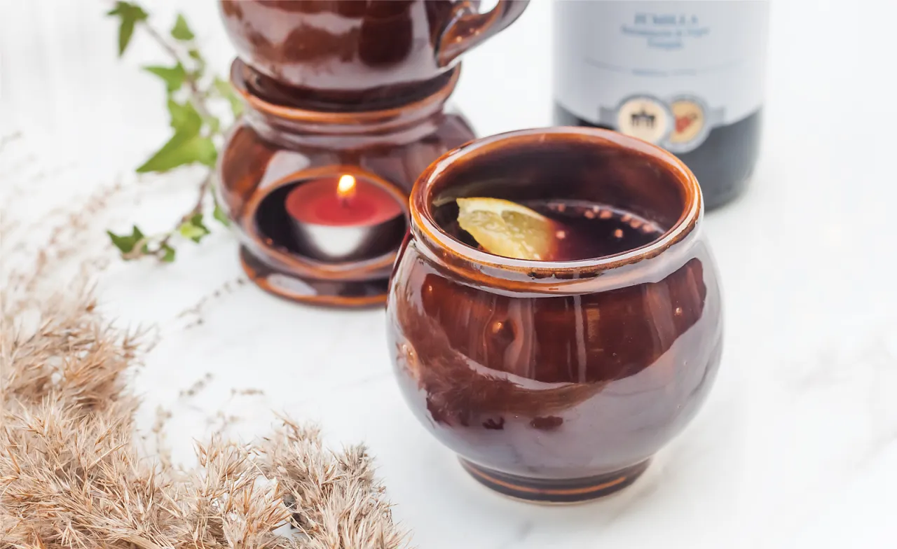 grzaniec z pomarańczą i przyprawami