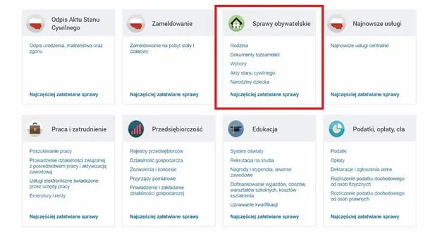 dokumenty potrzebne do becikowego checklist