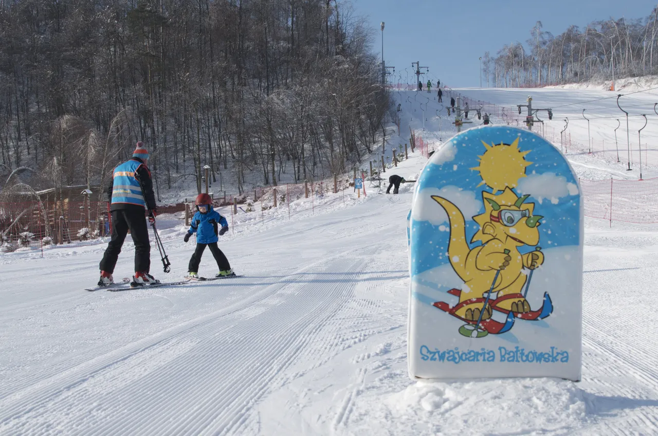 Góra Kamieńsk stok narciarski