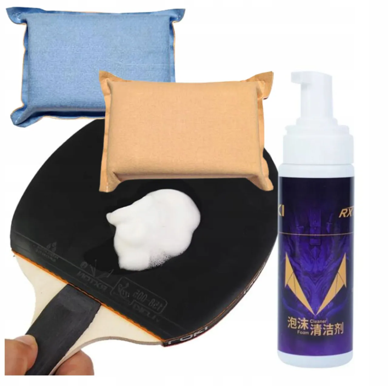 profesjonalne środki do czyszczenia rakietek tenis stołowy