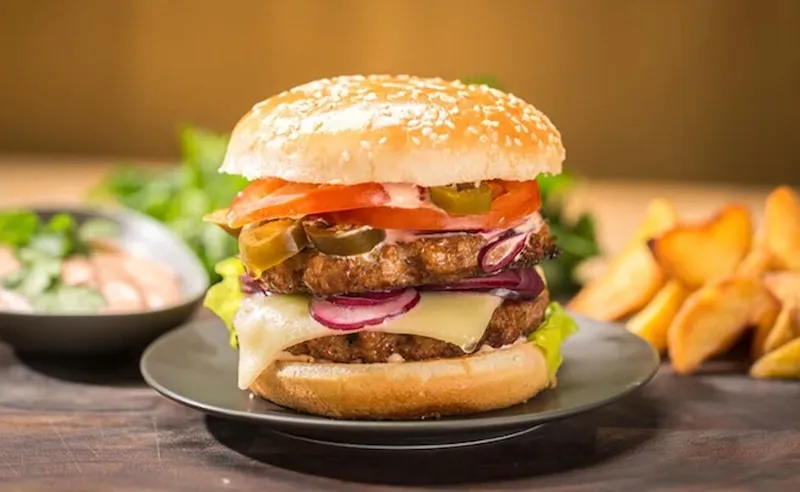 Domowy jalapeno burger