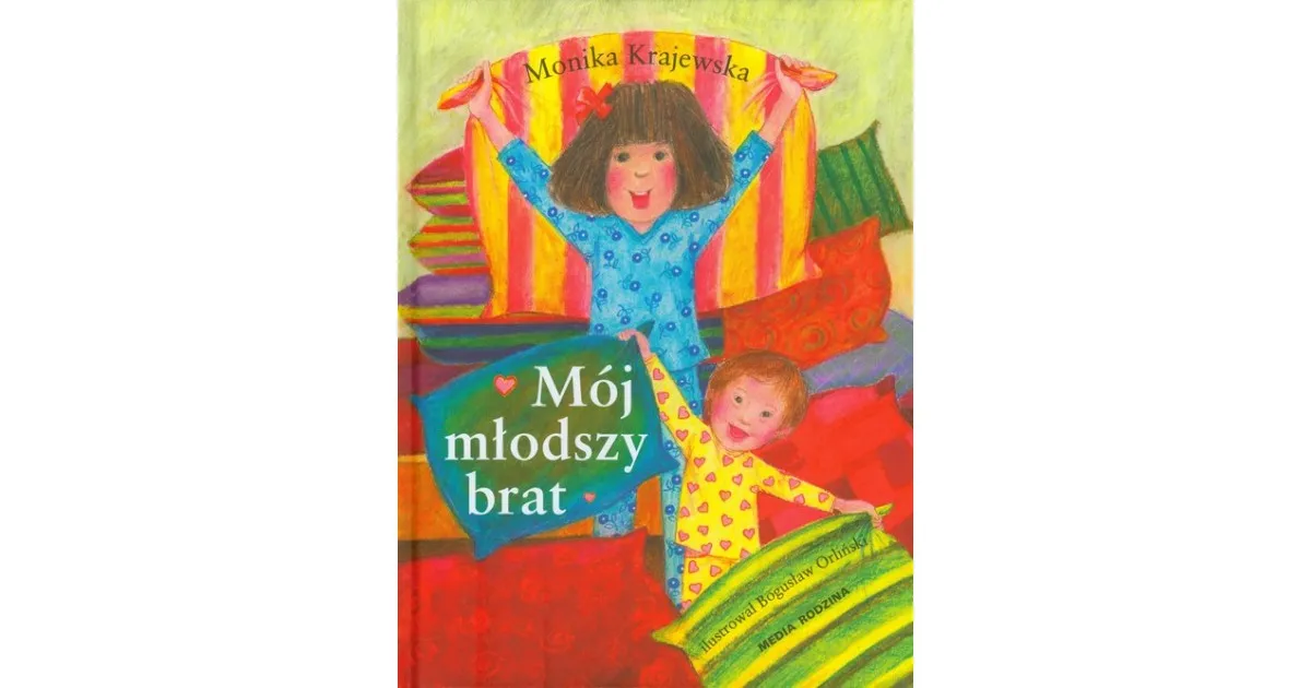 okładka książki Mój młodszy brat Monika Krajewska