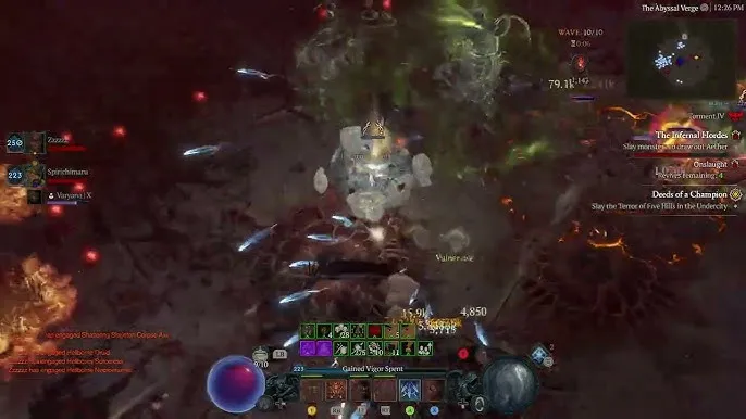 Diablo 4 Piekielne Hordy gameplay