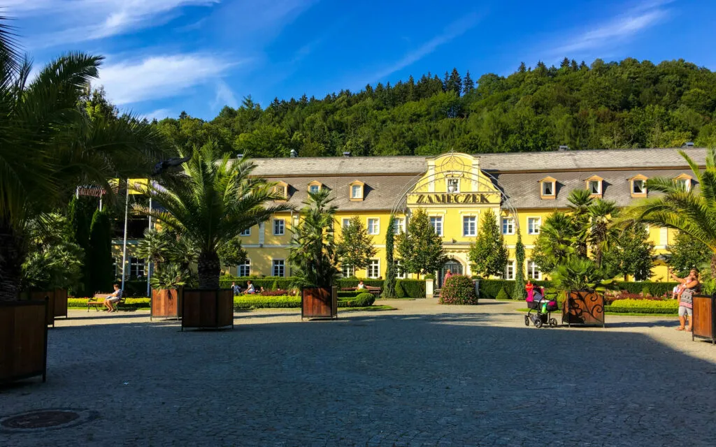 Kudowa-Zdrój park zdrojowy uzdrowisko
