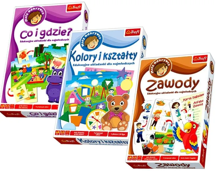 zawartość pudełka co i gdzie trefl