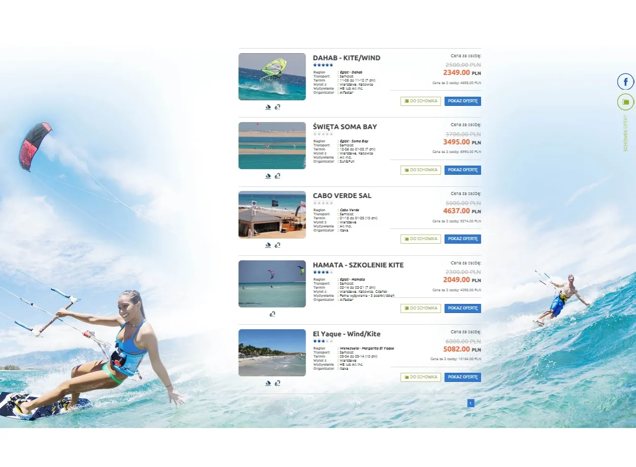 Logistyka sprzętu windsurfing i kitesurfing