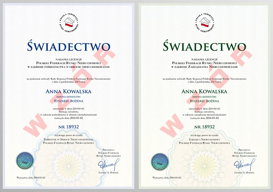 kurs agent nieruchomości certyfikat