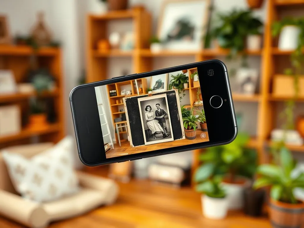 Przygotowanie zdjęcia do skanowania smartfonem, czyszczenie, dobre oświetlenie