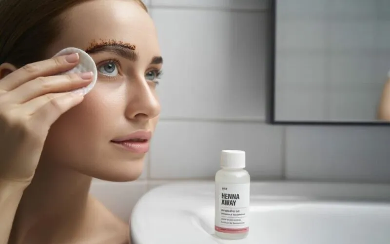 domowe sposoby usuwanie henny z brwi produkty