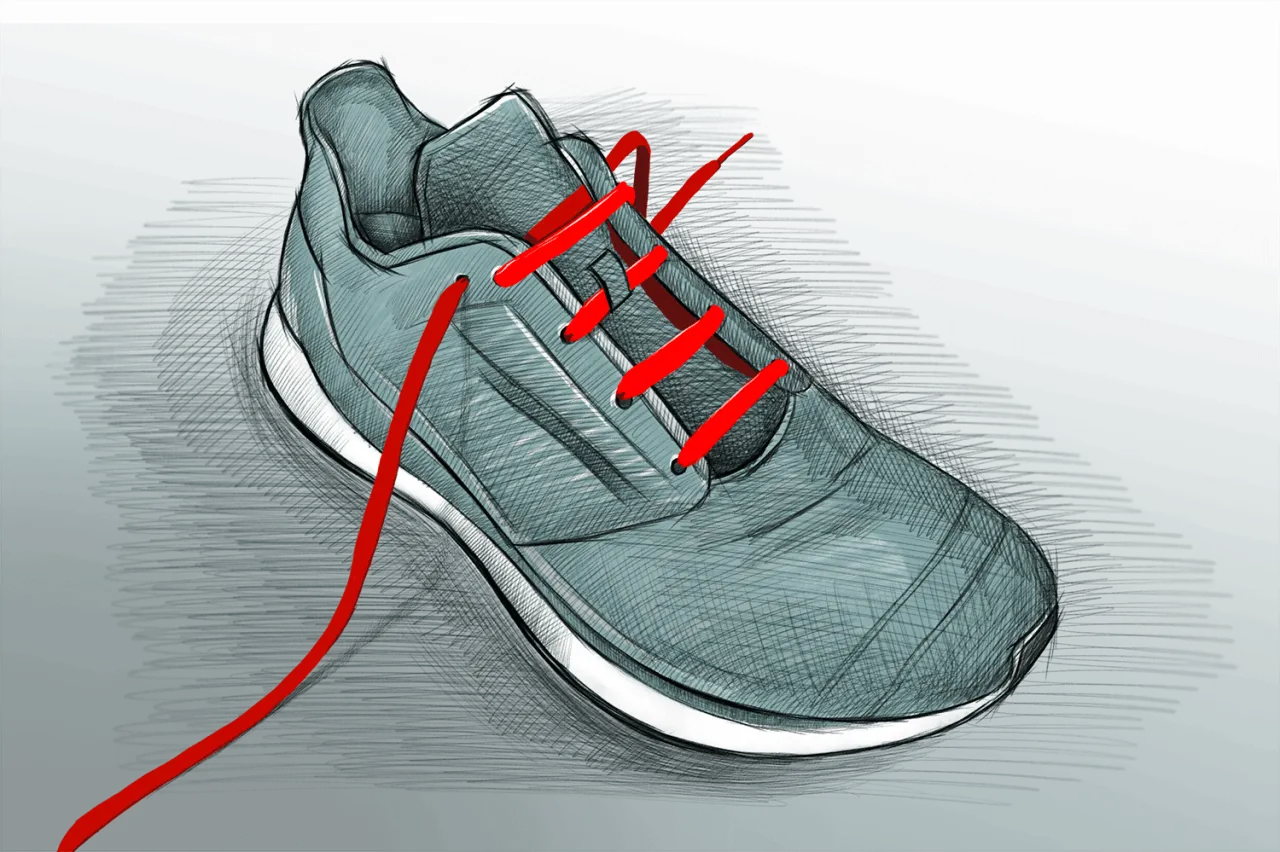 Laufschuh Passform richtig anpassen