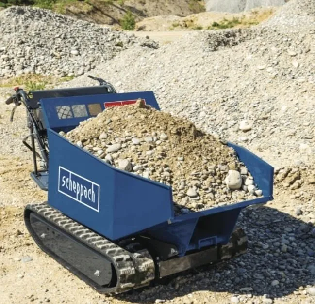 wywrotka dostarczająca żwir