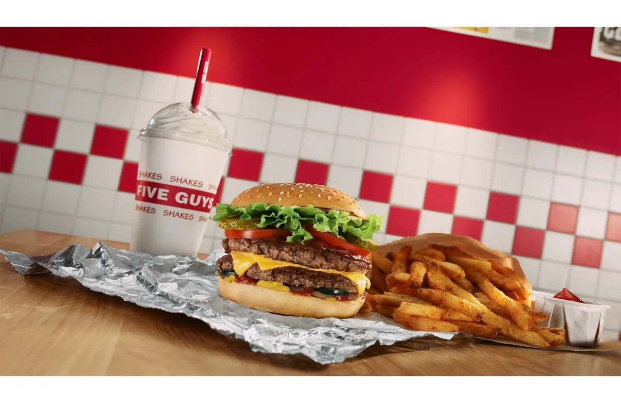 Mappa Five Guys Italia ristoranti principali