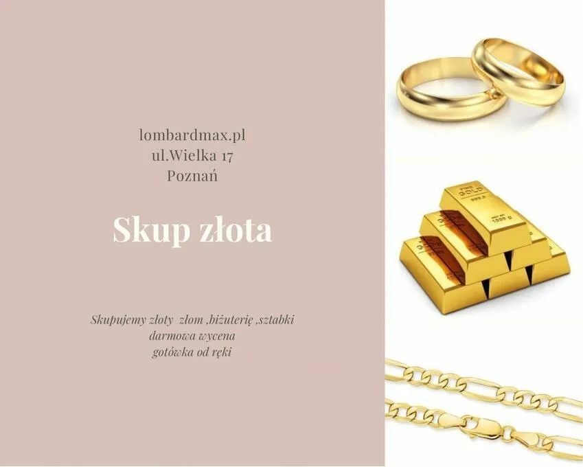 wycena złota lombard