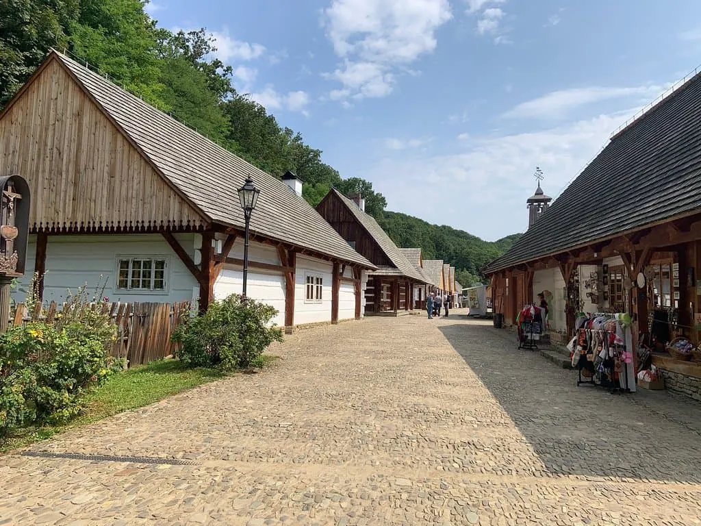 Skansen Sanok panorama