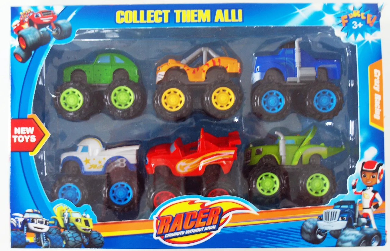 najpopularniejsze zabawki Blaze i Mega Maszyny