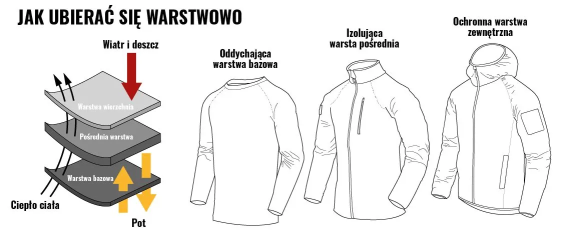 Ubi&oacute;r na cebulkę w g&oacute;rach infografika