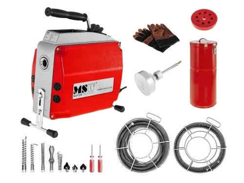 Przepychaczka do rur i spirala kanalizacyjna